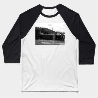 Modern Castle Baseball T-Shirt